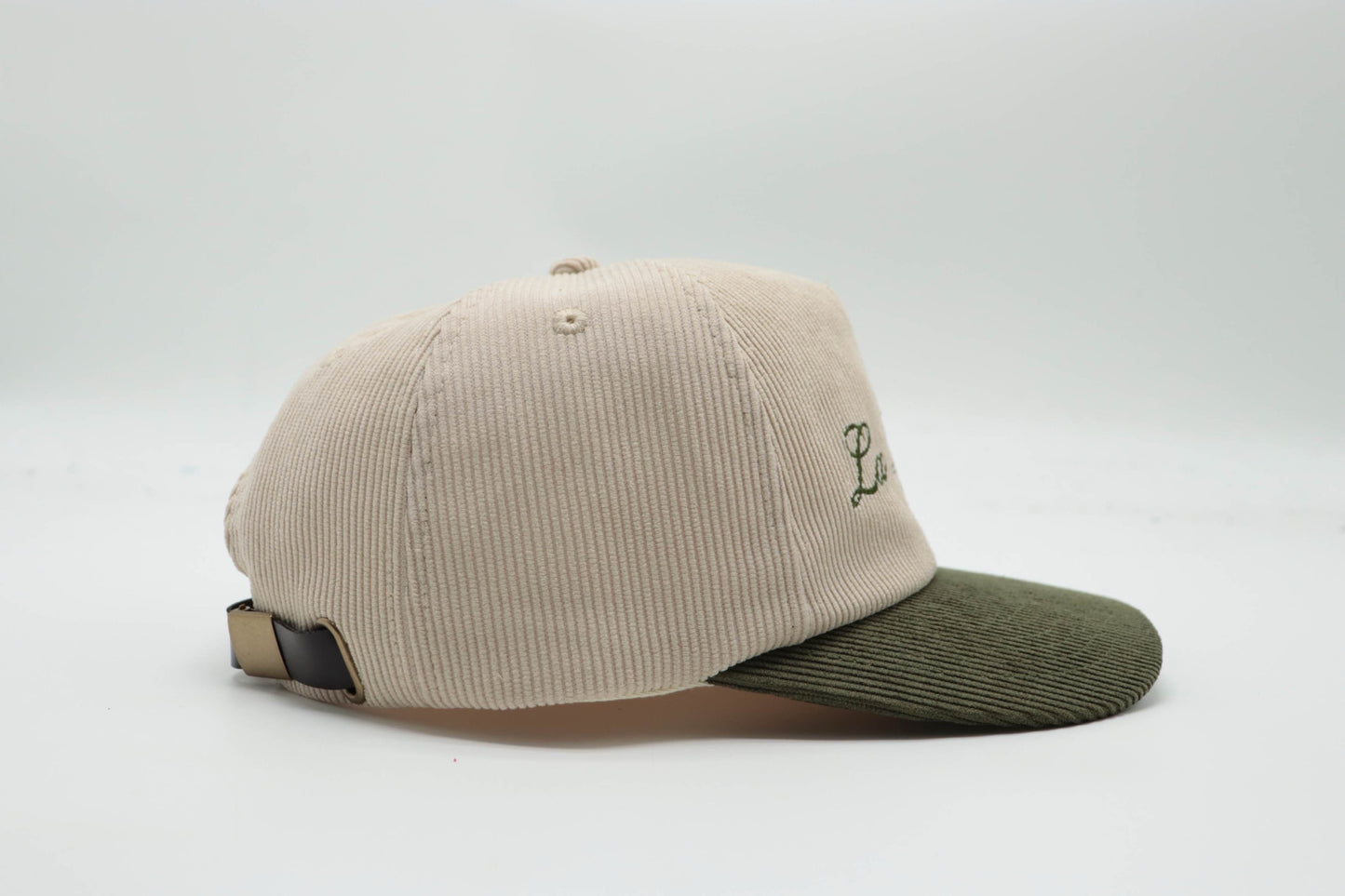 Two Tone Corduroy Hat